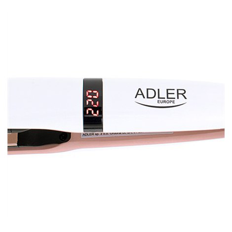 Adler | Hair Straightener | AD 2321 | Warranty 24 month(s) | Ceramic heating system | Display LCD | Temperature (min) 140 °C | T - 3